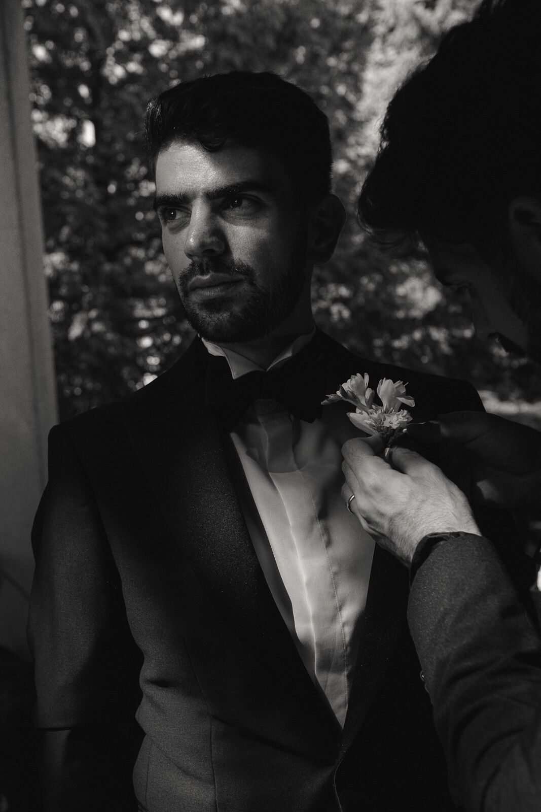 Modern Groom Portrait