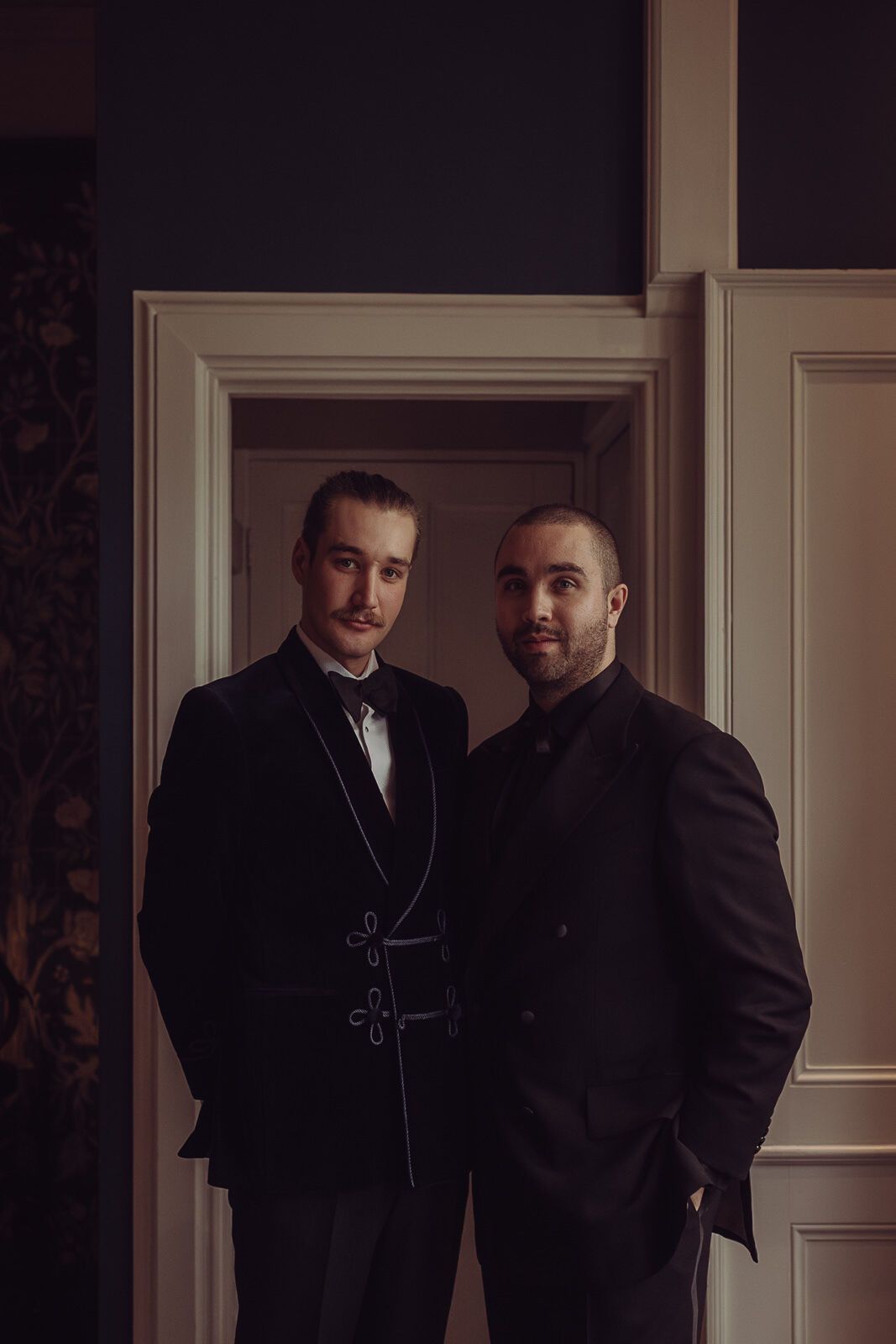 Contemporary Groom Portrait